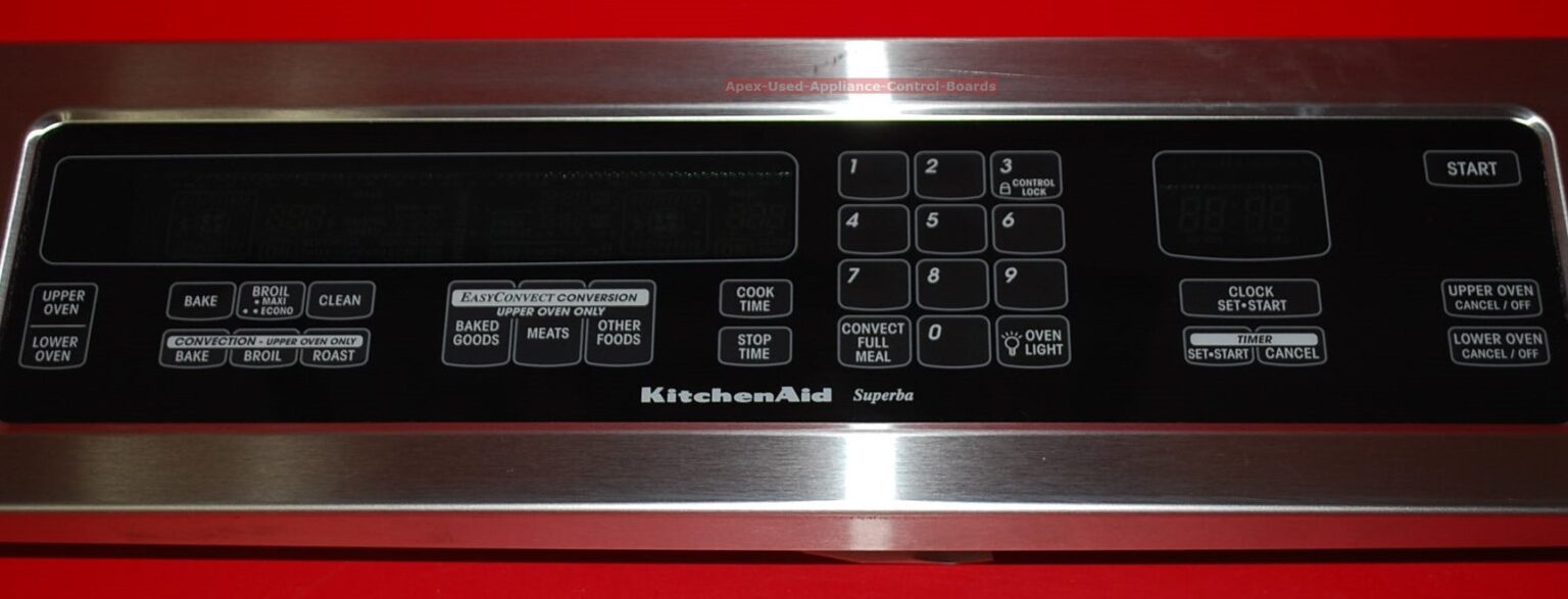 Part 8302305 4451791 349 KitchenAid Superba Oven Control Panel