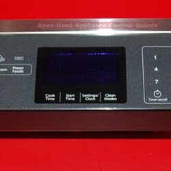 Part # W10759189, W10603956, W10864185, W10752316 Whirlpool Oven Control Panel And Control Board (used, very good)