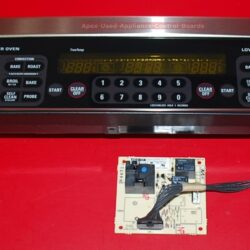 Part # WB27T10435, 164D4778P008, WB27T10569, WB36T10599 GE Oven Control Panel And Control Boards (used, overlay good)