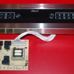 Part # 62964, 92028 Dacor Oven Control Panel And Control Boards (used, overlay good)