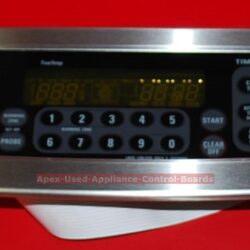 Part # WB27T101406, 164D4779P009, WB36T10740 GE Oven Touch Panel And Control (used, overlay good)