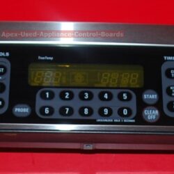 Part # WB36T10560, WB27T10398, 164D4779P001 GE Profile Oven Control Panel And Control Board (used, overlay good)