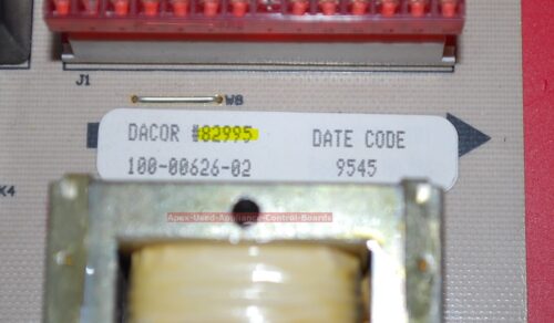 Part # 82995, 82759    Dacor Oven Control Panel And Control Boards (used, overlay good)