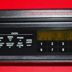 Part # WB36T10197, WB27T10219, 164D4105P023 GE Profile Oven Touch Panel And Control Board (used, overlay good)