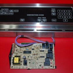 Part # 71002912, 8507P009-60, 71001799, 71002919 Jenn-Air Oven Control Panel (used, overlay good)