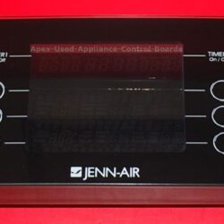 Part # 74011960, 8507P092-60, 74009716 Jenn-Air Double Oven Touch Panel And Control Board (used, overlay good)