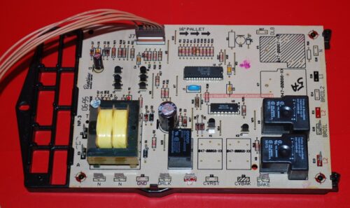 Part # 71001873, 71001872, 209620, 209618 Jenn-Air Double Oven Control Panel And Control Board (used, overlay good)