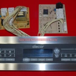 Part # 82381, 62439, 82985, 86328, 62207 Dacor Double Oven Control Panel And Boards (used, overlay good)