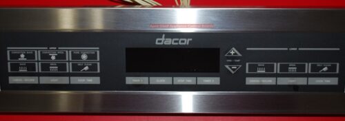 Part # 82381, 62439, 82985, 86328, 62207 Dacor Double Oven Control Panel And Boards (used, overlay good)