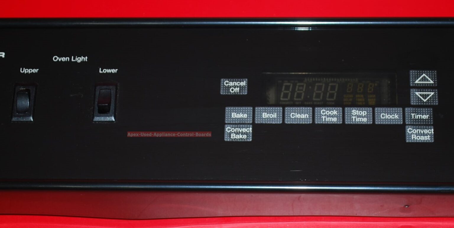 Part 71002121 71002215 299 JennAir Double Oven Control Panel