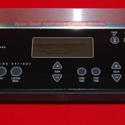 Part # 8302848, 8304270, 8303885 Whirlpool Oven Touch Panel And Control Board (used, overlay good)