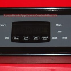 Part # 74004693, 8507P005-60, 74009199 Jenn-Air Oven Control Panel And Control Board (used, overlay good)
