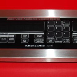Part # 4451791, 4453377, 4455481 Kitchen-Aid Oven Control Panel And Control Board (used, overlay good)