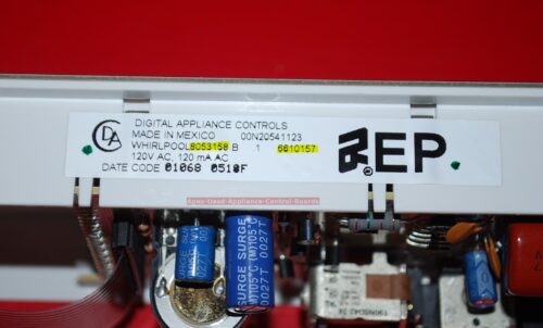 Part # 8053158, 6610157 - Whirlpool Oven Electronic Control Board (used, Fair)