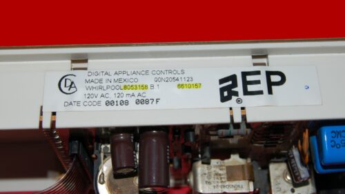 Part # 8053158 | 6610157 Whirlpool Oven Control Board (overlay fair - White)