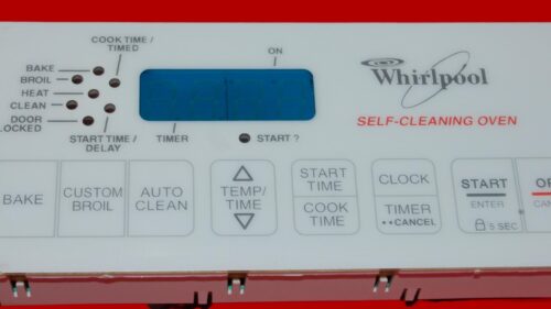 Part # 8053158 | 6610157 Whirlpool Oven Control Board (overlay fair - White)