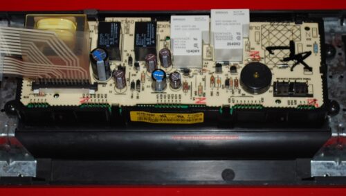 Part # WB27T10065, 191D1576P023, WB36T10400 GE Oven Control Panel And Control Board (used, overlay good)
