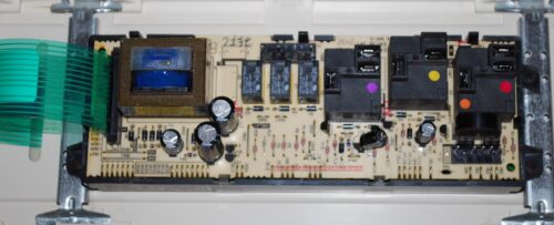 Part # WB27T10411, 191D3159P122, WB36T10551 GE Wall Oven Control Panel And Board (used, overlay fair)