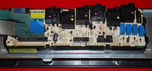 Part # WB27T10287,164D4170P017, WB36T10205 GE Oven Control Panel And Control Board (used, overlay good)