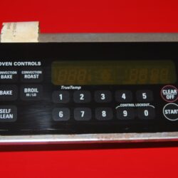 Part # WB27T10443,164D4105P050 GE Oven Electronic Control Board (used, overlay good - Black )