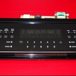 Part # 318575118, 316443841, 316443929 Frigidaire Double Oven Control Panel And Control Boards (used, overlay good)