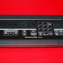 Part # 4452604, 8302346 Kitchen-Aid Superba Oven Control Panel And Control Board (used, overlay good)