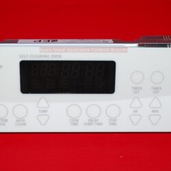 Part # 8523282 Whirlpool Oven Electronic Control Board (used, overlay good - Bisque)
