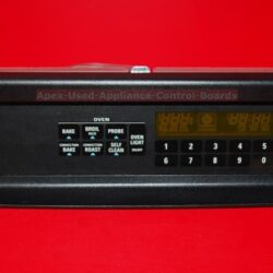Part # WB36T10197, WB27T10069, 191D1578P012 GE Profile Oven Control Panel And Control Board (used, overlay good)