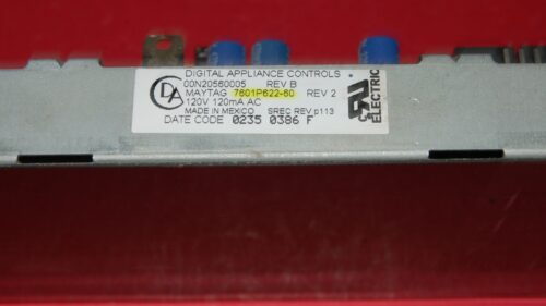 Maytag Oven Control Board 7601P62260 | 5701M30260 | OEM Used Tested (overlay fair - Gray)