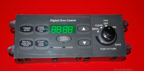 Part # 31-31992501-0 Amana Oven Electronic Control Board (used, overlay fair - Gray)