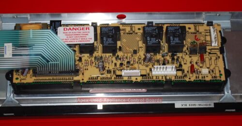 Part # WB27K5318, 191D1796G009, WB36T10149 GE Wall Oven Control Panel And Control Board (used, overlay good )
