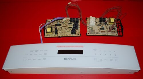 Part # 5765M355-60, 8507P008-60, 7428P058-60, 71003401 Jenn-Air Oven Touch Panel And Control Boards (used, overlay good)