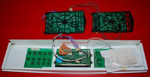 Part # 5765M355-60, 8507P008-60, 7428P058-60, 71003401 Jenn-Air Oven Touch Panel And Control Boards (used, overlay good)