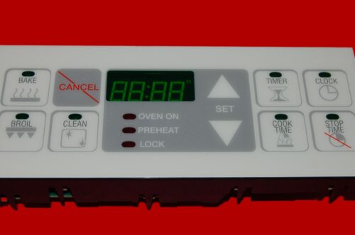 Part # WP12001628 | 7601P616-60 | Maytag Oven Control Board (overlay fair - Bisque)