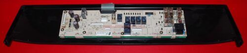 Part # 4451063, 4448869 Kitchen-Aid Superba Oven Control Panel And Board (used, overlay good - Black)