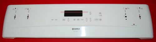 Part # 9755703, 8524212 Kenmore Oven Control Panel And Control Board (used, overlay good)