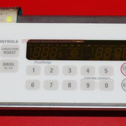Part # WB27T10443, 164D4105P050 GE Oven Electronic Control Board (used, overlay good - Bisque)