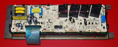 Part # WB27T10443, 164D4105P050 GE Oven Electronic Control Board (used, overlay good - Bisque)