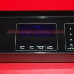 Part # W10861485, W10286212, W10803991 Whirlpool Oven Control Panel And Boards (used, overlay good - Black)
