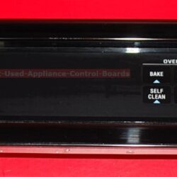 Part # WB36T10023, 191D1576P013, WB27K5273 GE Oven Control Panel And Control Board (used, overlay good - Black)