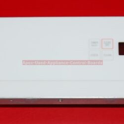 Part # WB36K5112 | ERC-14500-RP | WB27K5040 - GE Oven Control Panel And Control Board (used, overlay good - White)