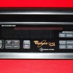 Part # 8300409, 4453667 Whirlpool Oven Control Panel And Control Board (used, overlay good)