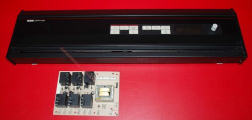 Part # 04100042, 205982, 204710 Jenn-Air Oven Control Panel And Control Boards (used, overlay good - Black)