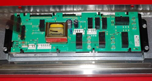 Part # 5765M486-60, 8507P096-60, 74008312 Jenn-Air Oven Control Panel And Control Board (used, overlay good - Black/SS)
