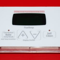 Part # 164D8450G023, WB27T11282 - GE Oven Electronic Control (used, overlay Good)