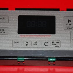 Part # W10477073 - Whirlpool Oven Electronic Control Board (used, overlay fair - Sliver)