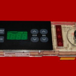 Part # WB27T10080 | 191D2037G003 | GE Oven Control Board (overlay fair - Black)
