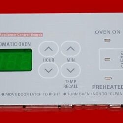 Part # WB27T10229 | 191D2818P001 | GE Oven Control Board (overlay good - Gray)