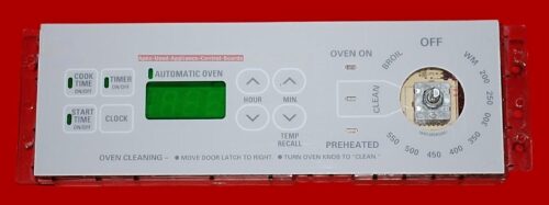 Part # WB27T10229 | 191D2818P001 | GE Oven Control Board (overlay good - Gray)