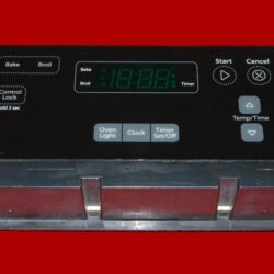 Whirlpool Oven Control Board - W10887901 | W11122555 (overlay good - Black)